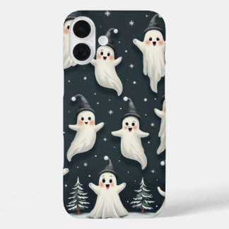 Coques iPhone 16 Plus Boîtier téléphonique du Motif fantôme d'hiver