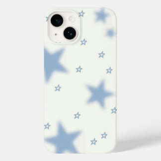 Coque Pour iPhone 14 Boîtier téléphonique esthétique Blue Star - Style