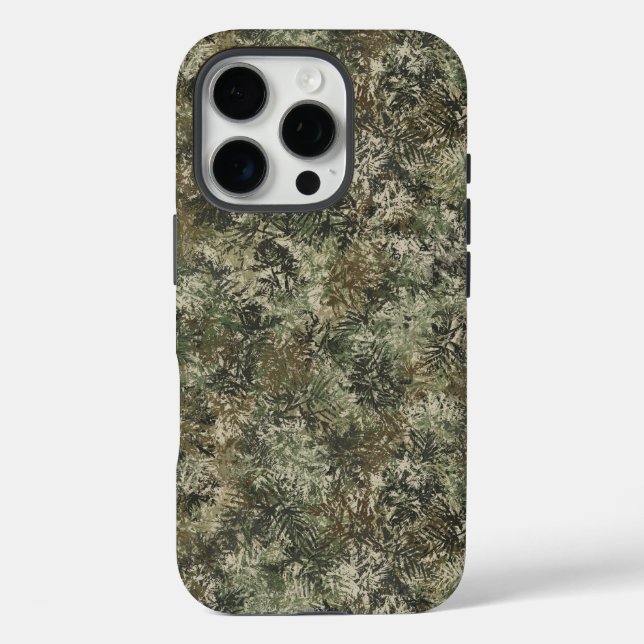 Coques Case-Mate iPhone Boîtier téléphonique feuille de camouflage robuste (Verso)