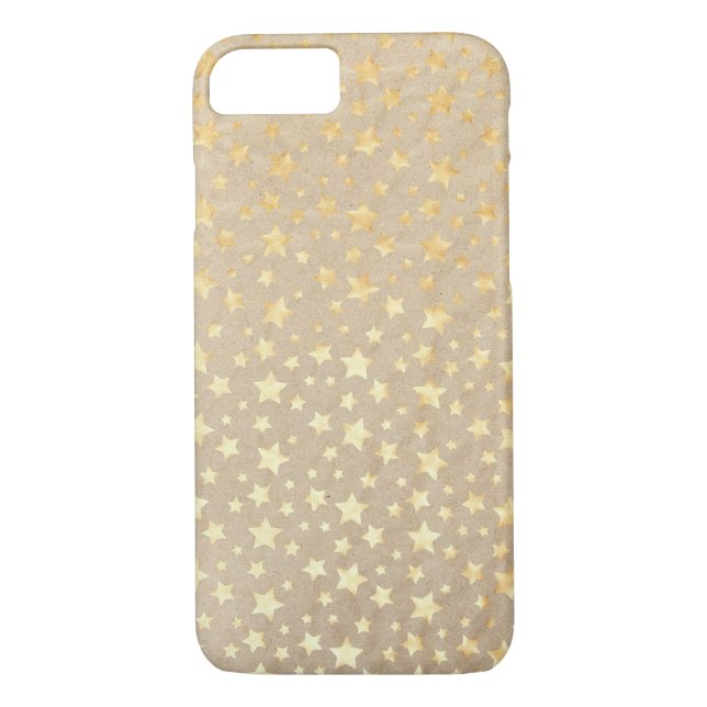 Coques Case-Mate iPhone Boîtier téléphonique Gold Star Design (Dos)