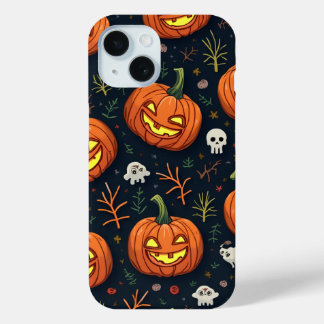 Coque Pour iPhone 15 Boîtier téléphonique Halloween iPhone 15 (Modifier