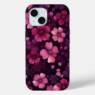 Coque Pour iPhone 15 Boîtier téléphonique iPhone 15 avec design floral