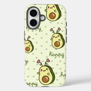 Coque Pour iPhone 16 Boîtier téléphonique Kawaii Avocado - CuteiPhone /