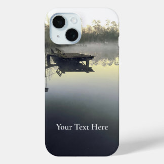Coque Pour iPhone 15 Boîtier téléphonique Louisiana Bayou personnalisé