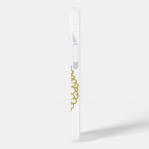 Boîtier téléphonique Mandala Floral Or