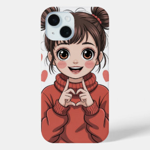 Coque Pour iPhone 15 Boîtier téléphonique mignon