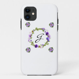 Coque Case-Mate Pour iPhone Boîtier téléphonique monographique Floral