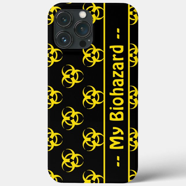 Coques Case-Mate iPhone Boîtier téléphonique Motif de symbole de risque bi (Verso)