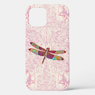 Case-Mate iPhone Case Boîtier téléphonique Motif Vintage Dragonfly Art