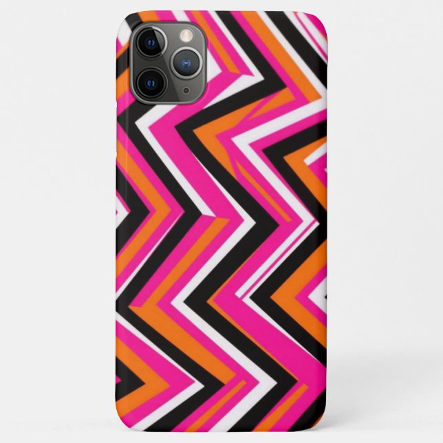 Coques Case-Mate iPhone Boîtier téléphonique Motif Zigzag (Dos)
