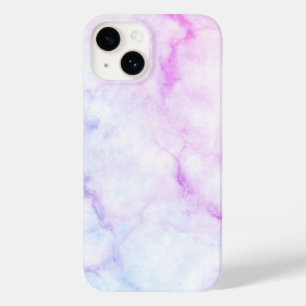 Coque Pour iPhone 14 Boîtier téléphonique Ombre Marbre rose violet bleu