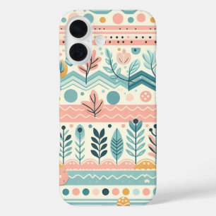 Coque Pour iPhone 16 Boîtier téléphonique Pastel Floral