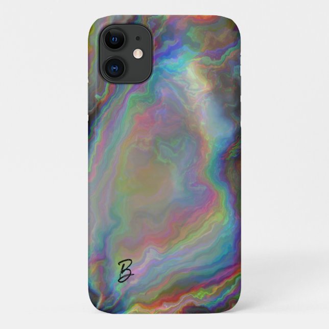 Coques Case-Mate iPhone Boîtier téléphonique personnalisé Abstrait Opal Ag (Dos)