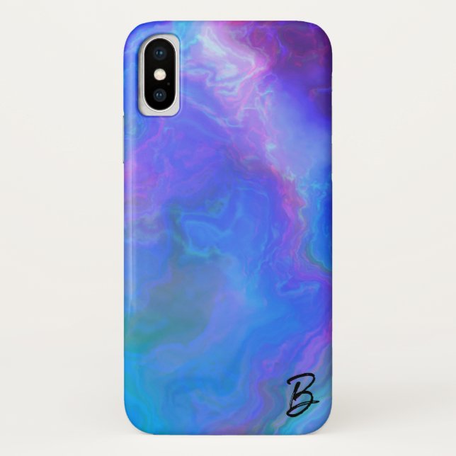 Coques Case-Mate iPhone Boîtier téléphonique personnalisé Abstrait Opal Ag (Dos)