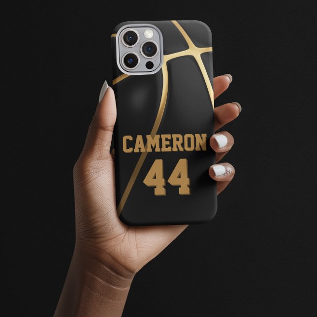 Coques Case-Mate iPhone Boîtier téléphonique personnalisé de basket-ball N (Créateur téléchargé)