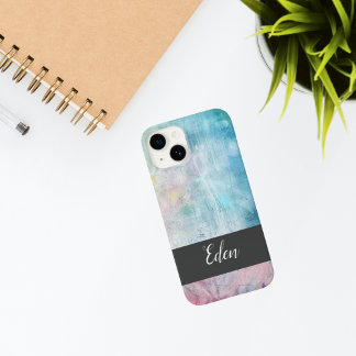 Coque Pour iPhone 14 Boîtier téléphonique personnalisé de Midnight Bloo