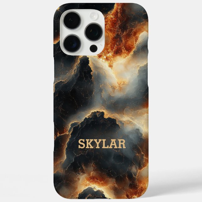 Coques Case-Mate iPhone Boîtier téléphonique personnalisé en feu cosmique (Verso)