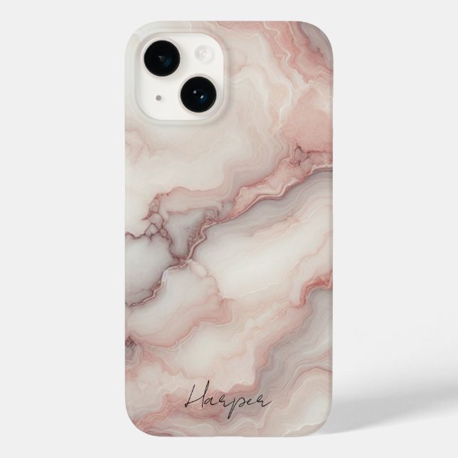 Coques Case-Mate iPhone Boîtier téléphonique personnalisé en pierre de mar (Verso)
