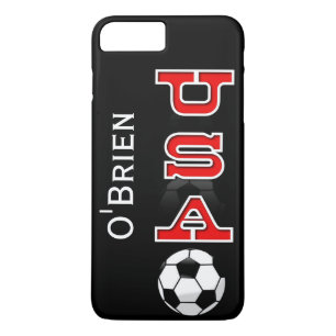 Case-Mate iPhone Case Boîtier téléphonique personnalisé USA soccer
