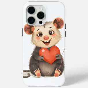 Coque iPhone 15 Pro Max Boîtier téléphonique Possum Cute