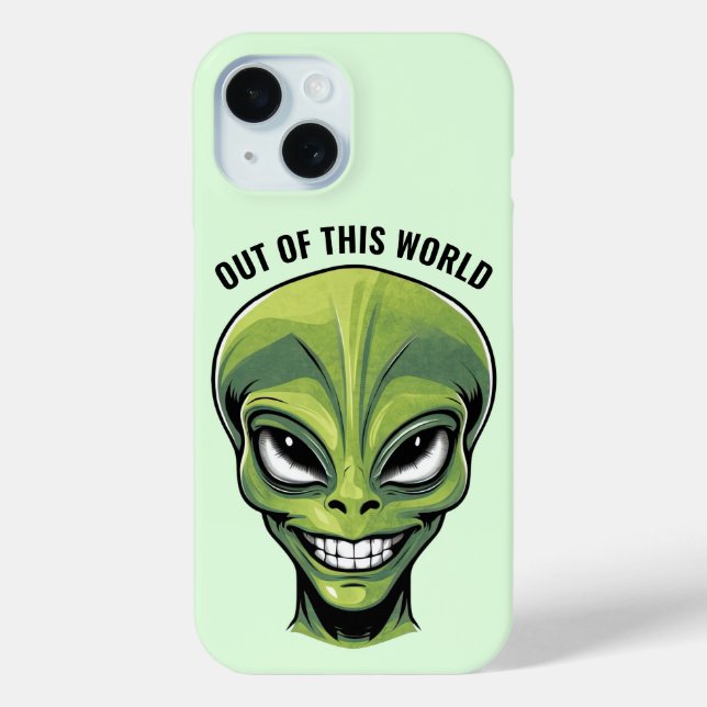Coques Case-Mate iPhone Boîtier téléphonique pour Alien vert (Verso)
