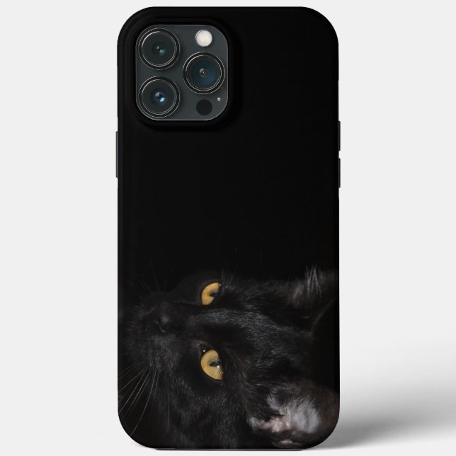Coques Case-Mate iPhone Boîtier téléphonique pour chat noir - HAMbyWhiteGl (Verso)