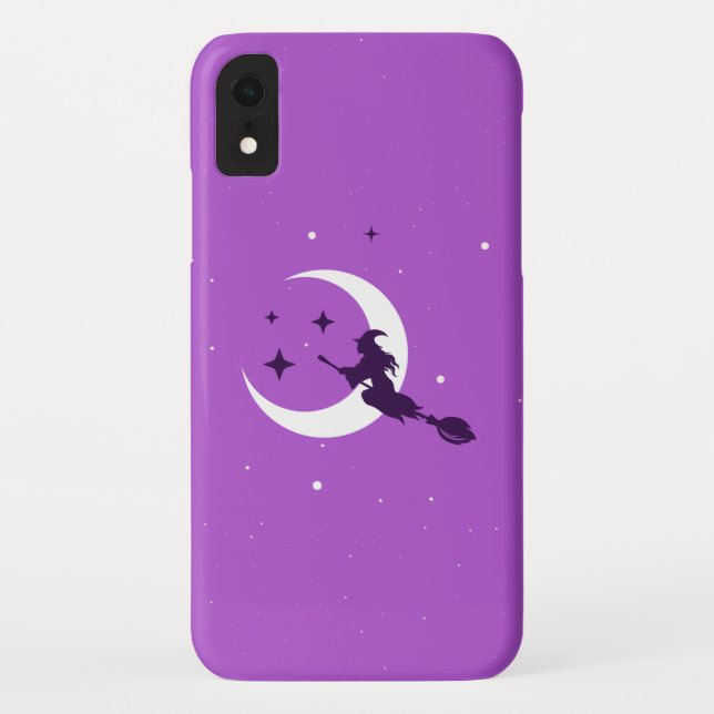 Coques Case-Mate iPhone Boîtier téléphonique pour sorcière volante / Viole (Dos)
