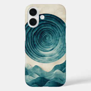 Coque Pour iPhone 16 Boîtier téléphonique profond Ocean Vortex