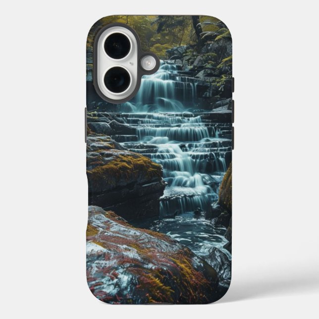 Coques Case-Mate iPhone Boîtier téléphonique Serene Waterfall - Inspiré pa (Verso)