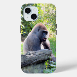 Coque Pour iPhone 15 Boîtier téléphonique Silverback Gorilla