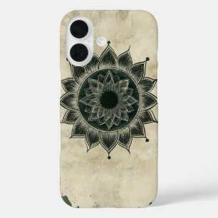 Coque Pour iPhone 16 Boitier téléphonique Sun Mandala Roots
