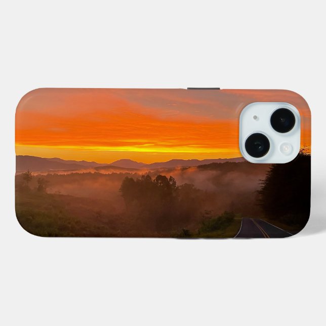 Coques Case-Mate iPhone Boîtier téléphonique Sunset Mountain (Verso (horizontal))