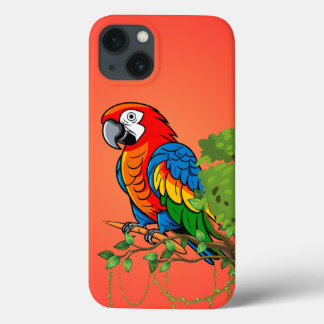 Case-Mate iPhone Case Boîtier téléphonique Tropical Parrot