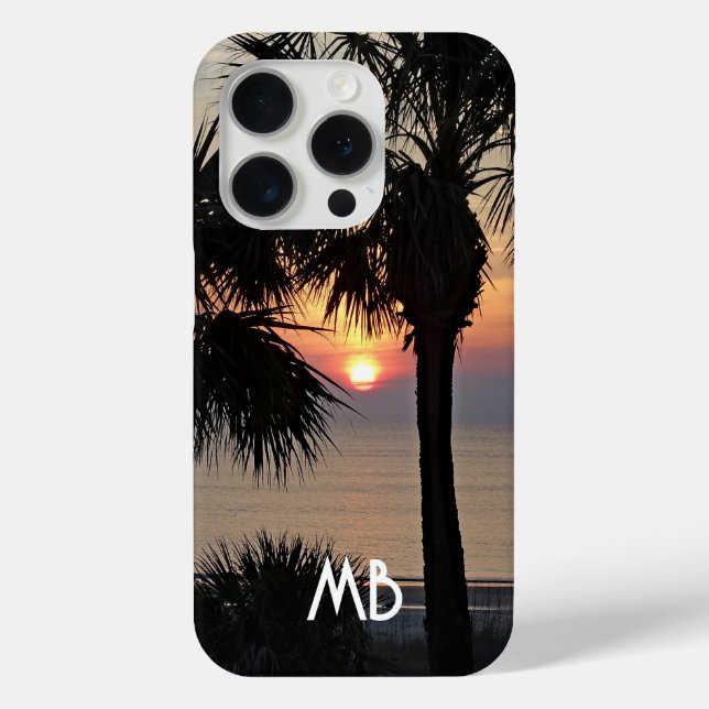 Coques Case-Mate iPhone Boîtier téléphonique Tropical Sunrise (Verso)