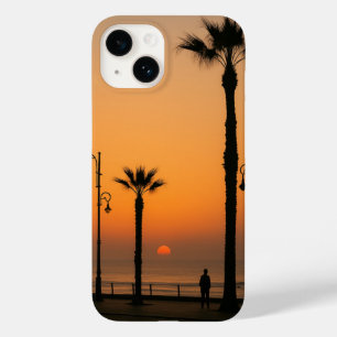Coque Pour iPhone 14 Boîtier téléphonique Tropical Sunset - Portez le c