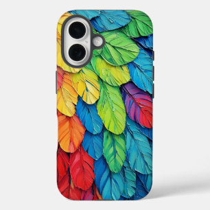 Coque Pour iPhone 16 Boîtier téléphonique Vibrant Parrot Wings