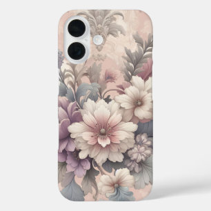 Coque Pour iPhone 16 Boîtier téléphonique vintage Floral