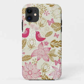 Coques Pour iPhone boîtiers iphone 5 à peine là pour oiseaux amoureux
