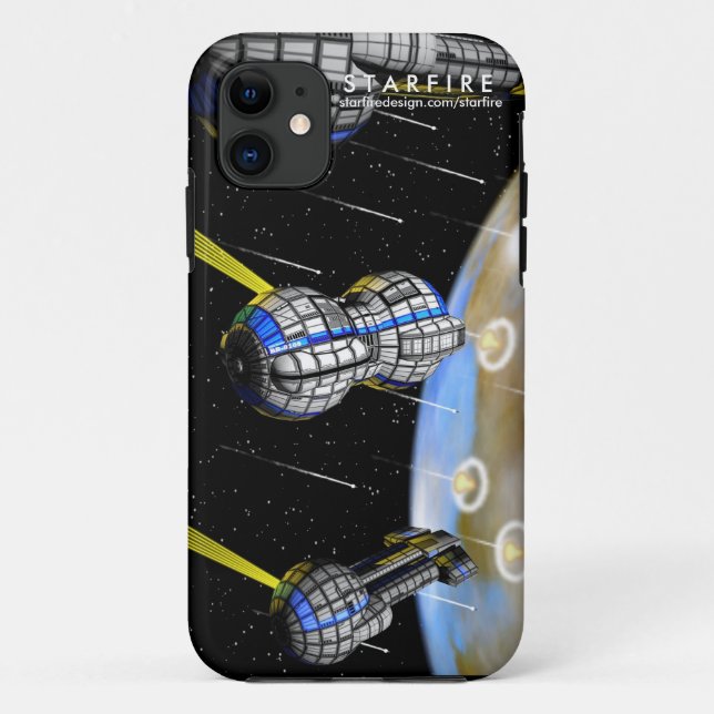 Coques Case-Mate iPhone Bombardement planétaire de STARFIRE ! (Dos)