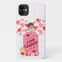 Bon de Coupon d'Amour Mignon Cupidon