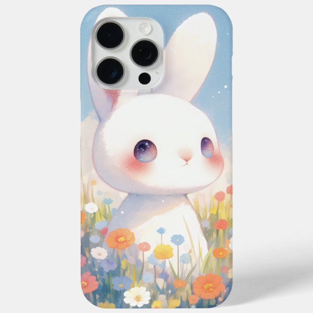 Coques Case-Mate iPhone Bonheur de la Fleur de Lapin (Verso)