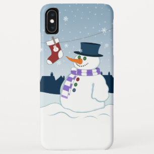 Case-Mate iPhone Case Bonhomme de neige et Noël de bas