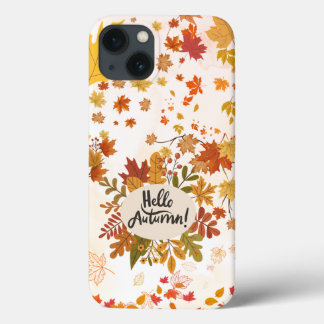 Case-Mate iPhone Case Bonjour Automne Automne Feuilles Téléphone Case