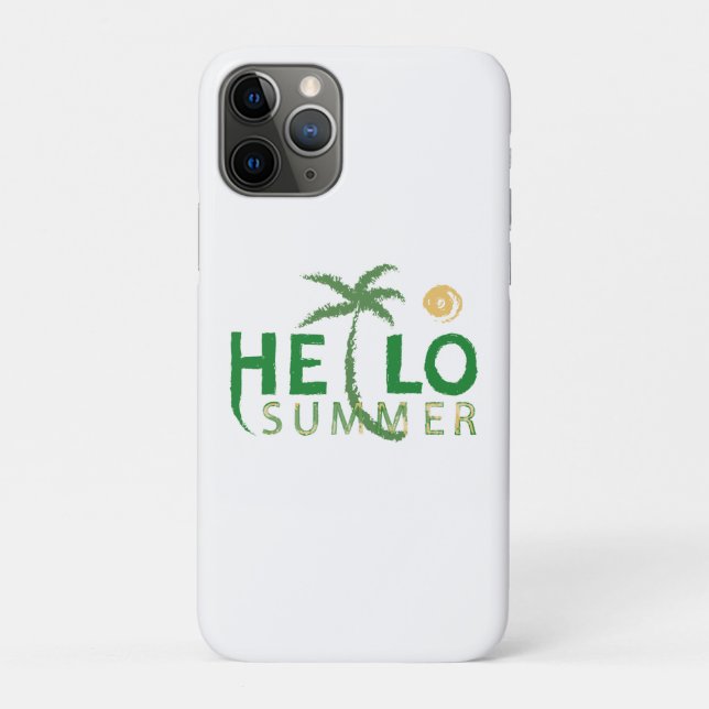 Coques Case-Mate iPhone Bonjour été (Dos)