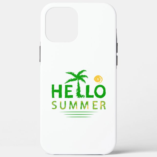 Coques Case-Mate iPhone Bonjour été (Verso)