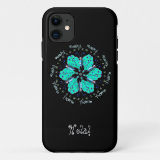 Case-Mate iPhone Case Bonjour Fbatteraqua bleu papillon mandala