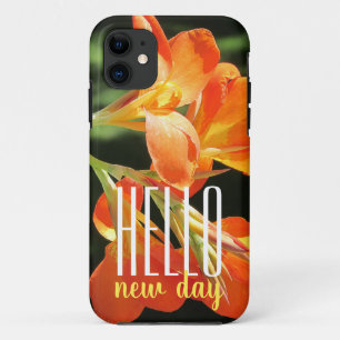 Case-Mate iPhone Case Bonjour New Day Orange Canna Lily