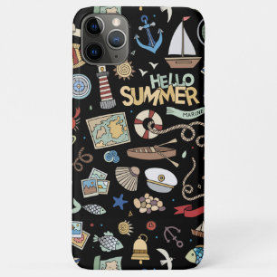Case-Mate iPhone Case Bonjour Summer Beach Nautical Fun Tropic