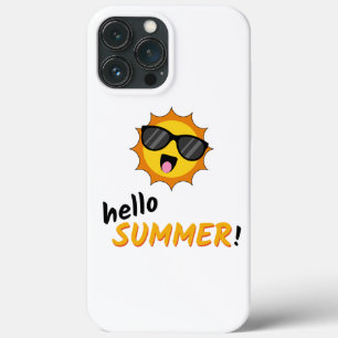 Case-Mate iPhone Case Bonjour Summer Sun avec lunettes de soleil
