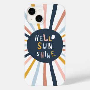 Coque Pour iPhone 14 Bonjour Sunshine